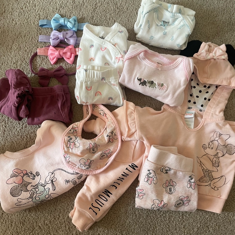 Disney Carters 0-3 months bundle